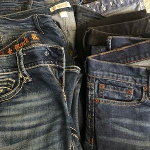 Bundle of Jeans. Size 4, 6, 8 Lucky, Paige, more.